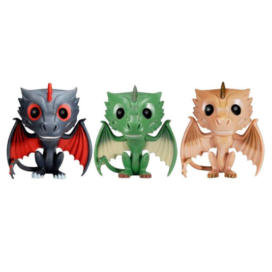 Funko POP! - 3 Pack - Game Of Thrones - Drogon, Rhaegal & Viserion 4" Vinyl Figure