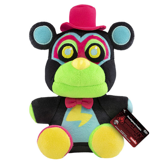 Funko Plush - FNAF Security Breach - 7" Glamrock Freddy - Black Light