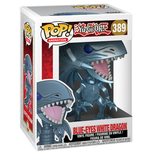 Funko POP! - Yu-Gi-Oh! - Blue Eyes White Dragon - Vinyl Figure #389