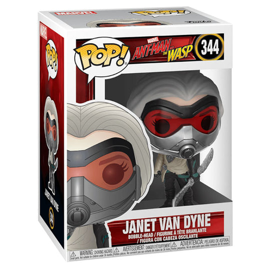 Funko POP! - Ant-Man & The Wasp – Janet Van Dyne - Vinyl Figure #344 - Graded