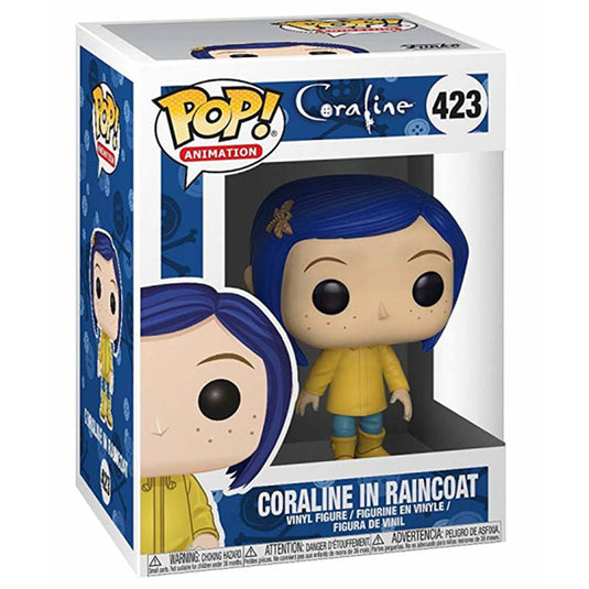 Funko POP! - Coraline - Coraline in Raincoat - Vinyl Figure #423
