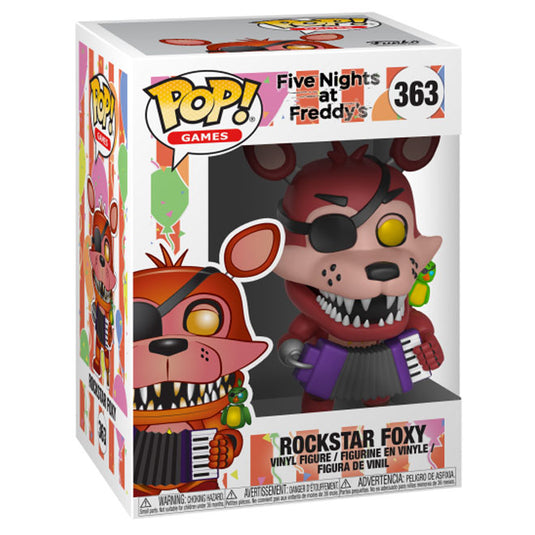 Funko POP! - FNAF 6 Pizza Sim - Rockstar Foxy - Vinyl Figure #363