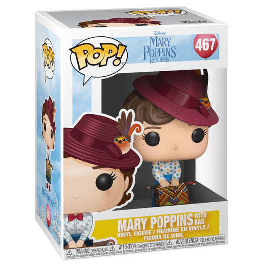 Funko POP! - Mary Poppins - Mary with Bag - Vinyl Figure #467