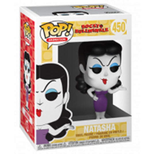 Funko POP! - Rocky & Bullwinkle - Natasha - Vinyl Figure #450