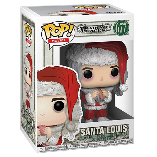 Funko POP! - Movies - Trading Places - Santa Louis w/ Salmon - Vinyl Figure #677