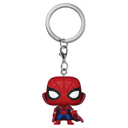 Pocket POP! Keychain - What If - Zombie Hunter Spidey - Keyring