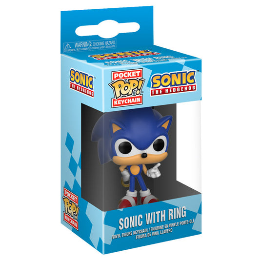 Funko Pocket POP! - Keychain - Sonic with Ring - Vinyl Figure