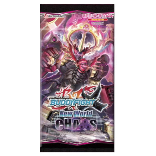 Future Card Buddyfight X - BT04A - New World Chaos - Booster Pack