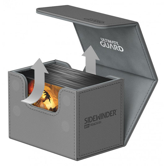 Ultimate Guard - Sidewinder - Deck Case 80+ XenoSkin - Grey