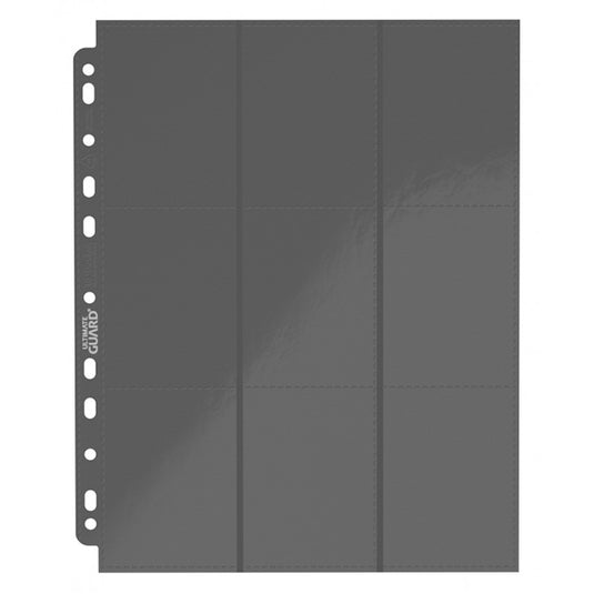 Ultimate Guard - 18-Pocket Pages - Side Loading Grey (10)