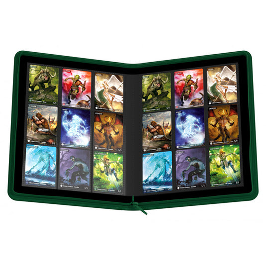 Ultimate Guard - Zipfolio XenoSkin 360 - 18-Pocket (Green)
