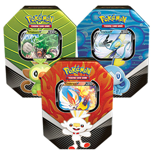 Pokemon - Galar Partner Tin - Set of Three