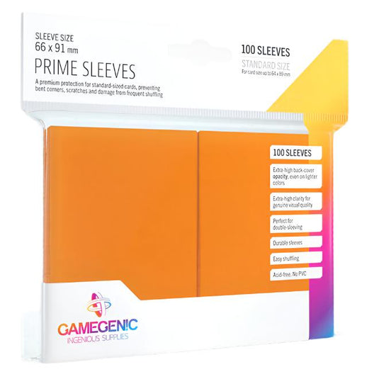 Gamegenic - Prime Sleeves 100 Orange