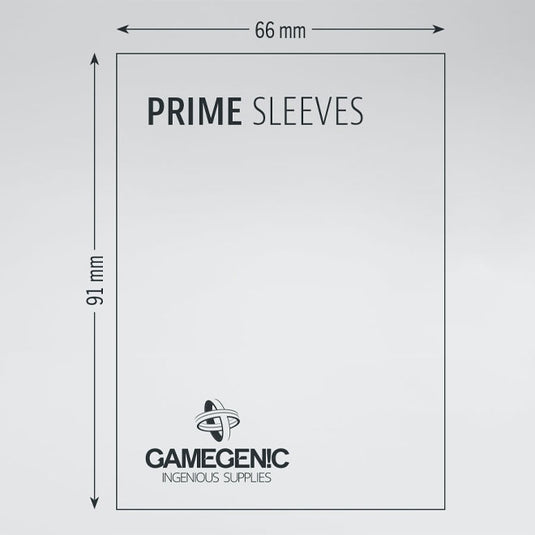 Gamegenic - Prime Sleeves 100 Red