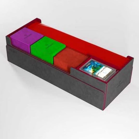 Gamegenic - Cards' Lair Pro 1000+ - Grey/Red