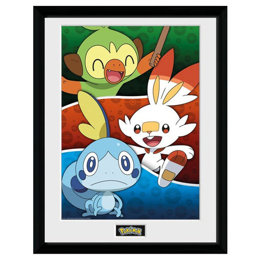 GBeye Collector Print - Pokemon Galar Starters