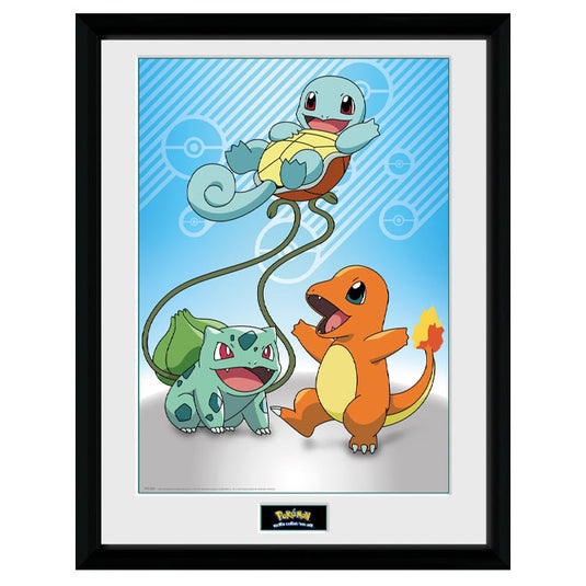 GBeye Collector Print - Pokemon Kanto Starters