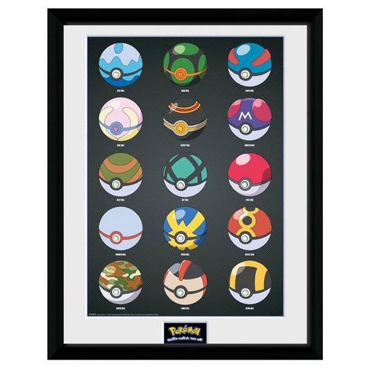GBeye Collector Print - Pokemon Pokeballs