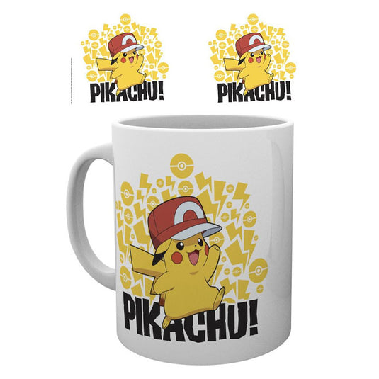 GBeye Mug - Pokemon Ash Hat Pikachu
