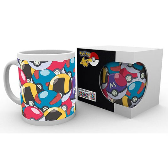 GBeye Mug - Pokemon Pokeballs