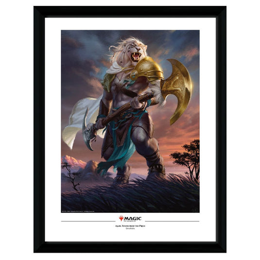 GBeye Collector Print - Magic The Gathering Ajani Strength of the Pride 30x40cm