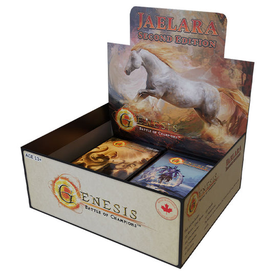 Genesis TCG - Battle of Champions - Jaelara Second Edition Booster Box (24 Packs)