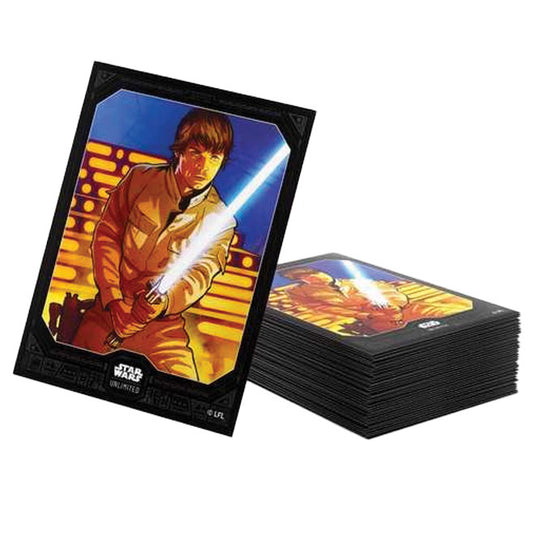 Gamegenic - Star Wars Unlimited - Art Sleeves - Luke Skywalker (60 Sleeves)