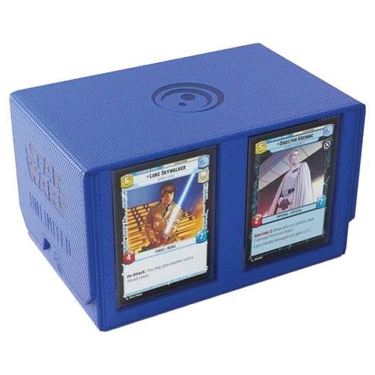 Gamegenic - Star Wars Unlimited - Double Deck Pod - Blue