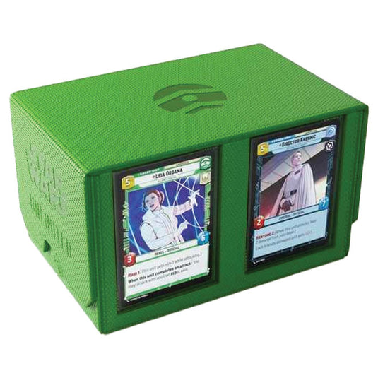 Gamegenic - Star Wars Unlimited - Double Deck Pod - Green