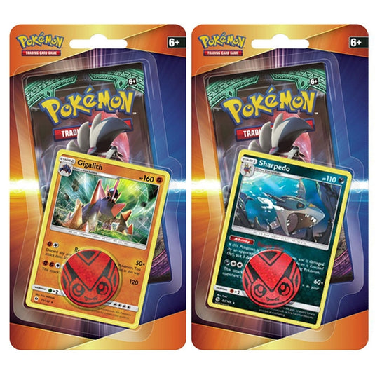 Pokemon - Battle Checklane Blister - Gigalith & Sharpedo