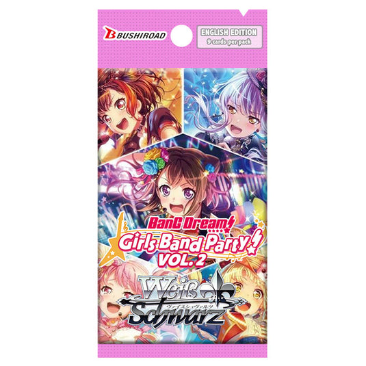 Weiß Schwarz - BanG Dream! Girls Band Party! Vol. 2 - Booster Pack