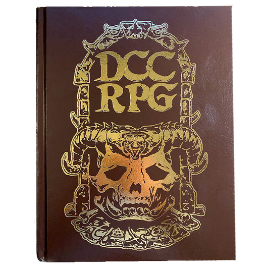 Dungeon Crawl Classics RPG - Demon Skull Re-issue Kickstarter Ed. (OGL Fantasy RPG, Hardback)