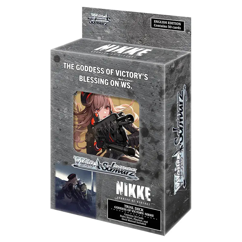Wei Schwarz Nikke Weiss Schwarz Goddess Of Victory NIKKE Booster Japanese - SEALED - 3 Boxes + 1 Promo Pack Wei Schwarz Nikke Weiss Schwarz Goddess Of Victory NIKKE Booster Japanese - SEALED - 3 Boxes + 1 Promo Pack