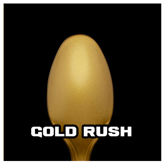 Turbo Dork Paints - Metallic Acrylic Paint 20ml Bottle - Gold Rush