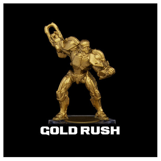 Turbo Dork Paints - Metallic Acrylic Paint 20ml Bottle - Gold Rush