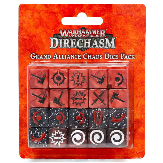 Warhammer Underworlds - Grand Alliance Chaos - Dice Pack