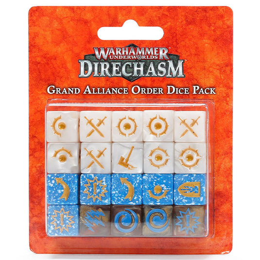 Warhammer Underworlds - Grand Alliance Order - Dice Pack