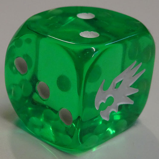 Dragoborne - Dice - Green (Transparent)