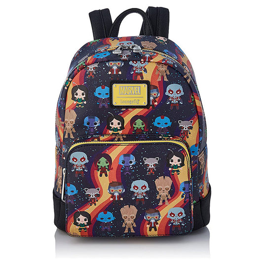 Loungefly - Marvel - Guardians Chibi AOP Mini Backpack