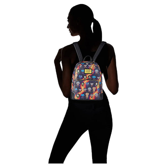 Loungefly - Marvel - Guardians Chibi AOP Mini Backpack