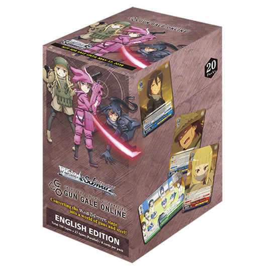 Weiss Schwarz - SAO Alternative - Gun Gale Online - Booster Box (20 Packs)