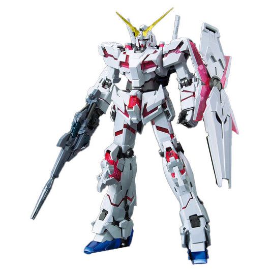 GUNDAM - MG 1/100 UNICORN GUNDAM (RED/GREEN TWIN FRAME EDITION) TITANIUM FINISH