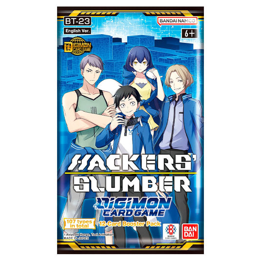 Digimon Card Game - BT23 - Hacker's Slumber - Booster Pack