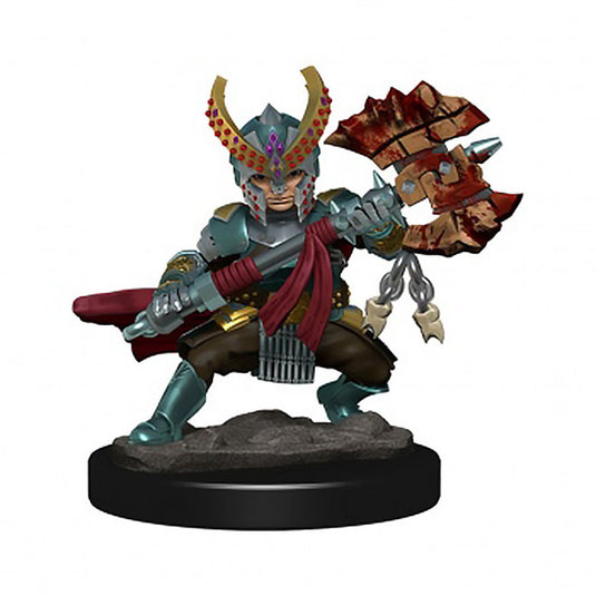 Dungeons & Dragons - Nolzur's Marvelous Miniatures - Halfling Fighter Female