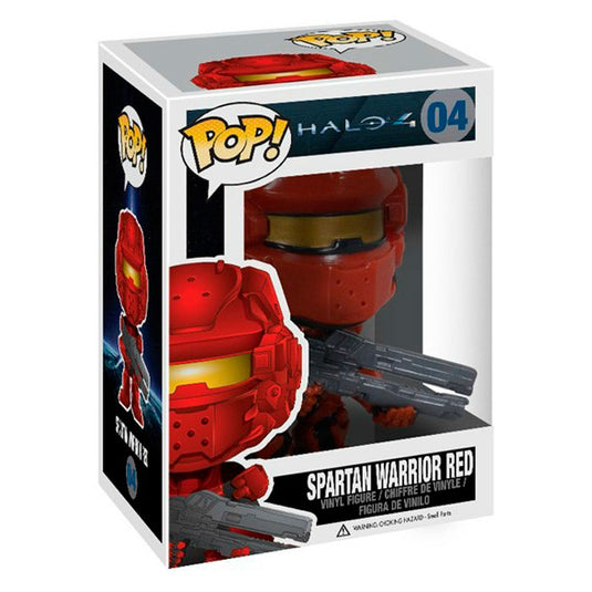 Funko POP! - Halo 4 - #05 Spartan Warrior Red 4" Vinyl Figure