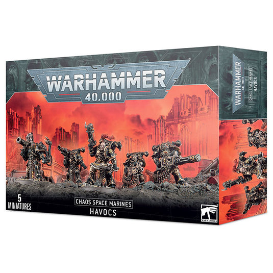 Warhammer 40,000 - Chaos Space Marines - Havocs