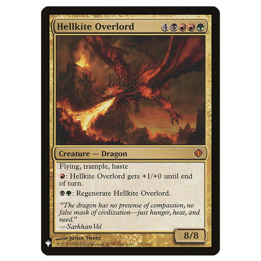 Magic The Gathering - The List - Hellkite Overlord - 360/360