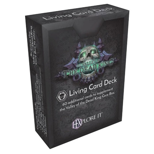 HEXplore It - The Valley of the Dead King Living Card Deck
