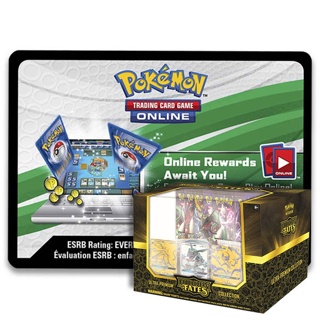 Pokemon - Hidden Fates Ultra Premium Collection - Online Code Card Pokemon - Hidden Fates Ultra Premium Collection - Online Code Card