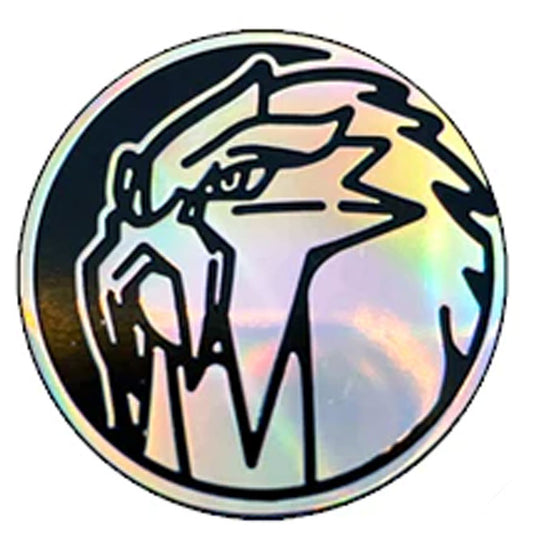 Pokemon - Silver Holo Entei Coin